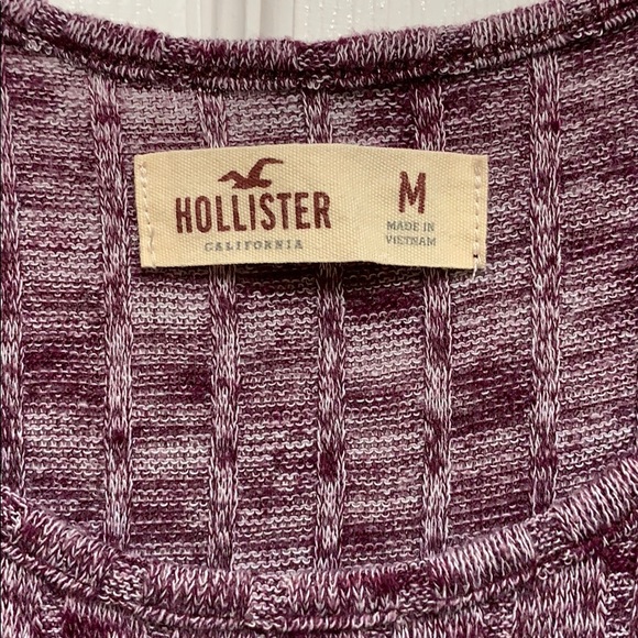Hollister Cold Shoulder Long Sleeve Top - Picture 2 of 3